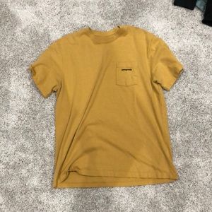 Yellow Patagonia Pocket Tee